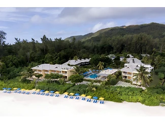 Acajou Beach Resort on Praslin Island