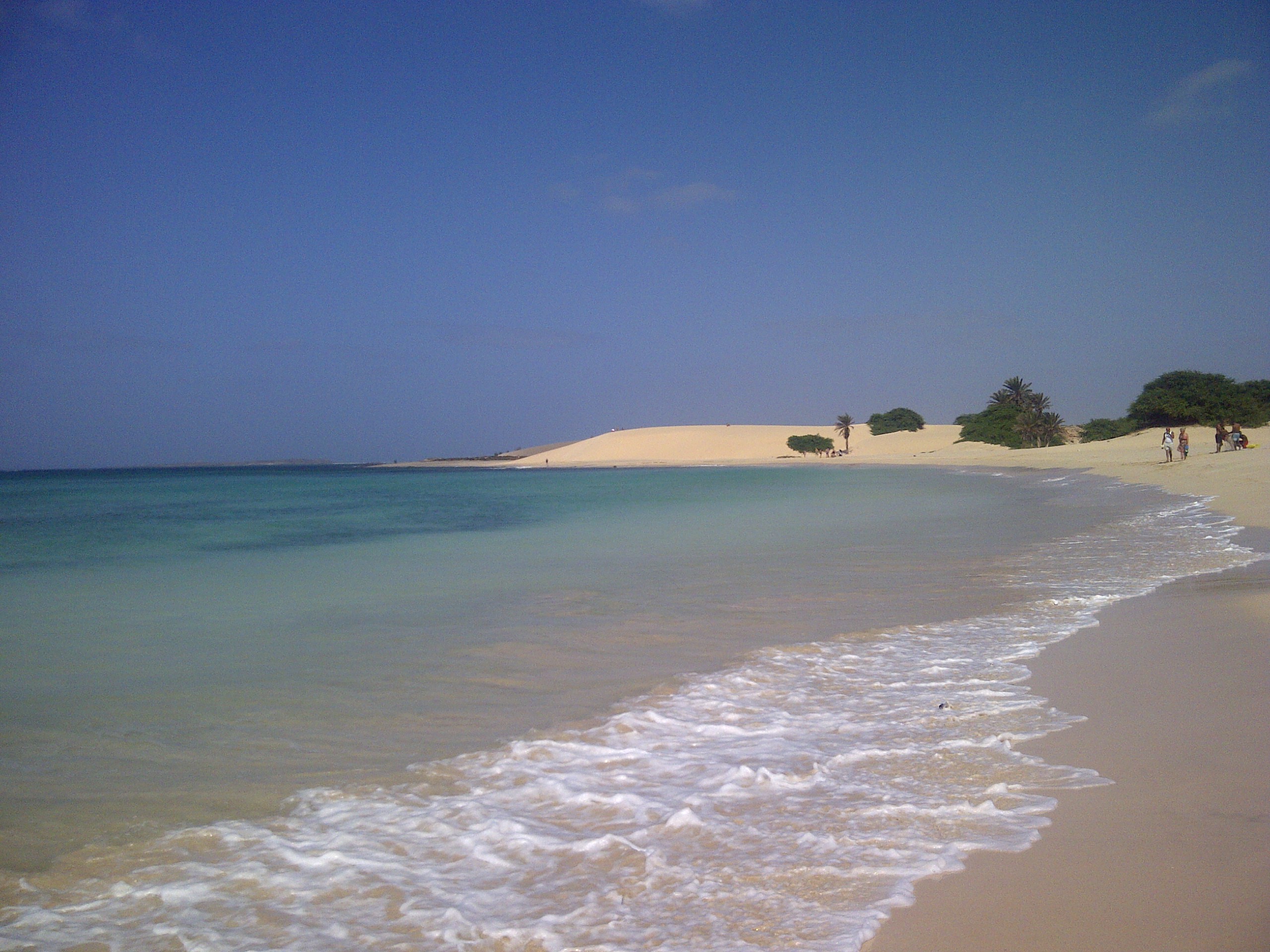 Chaves Beach on Boa Vista, Cabo Verde