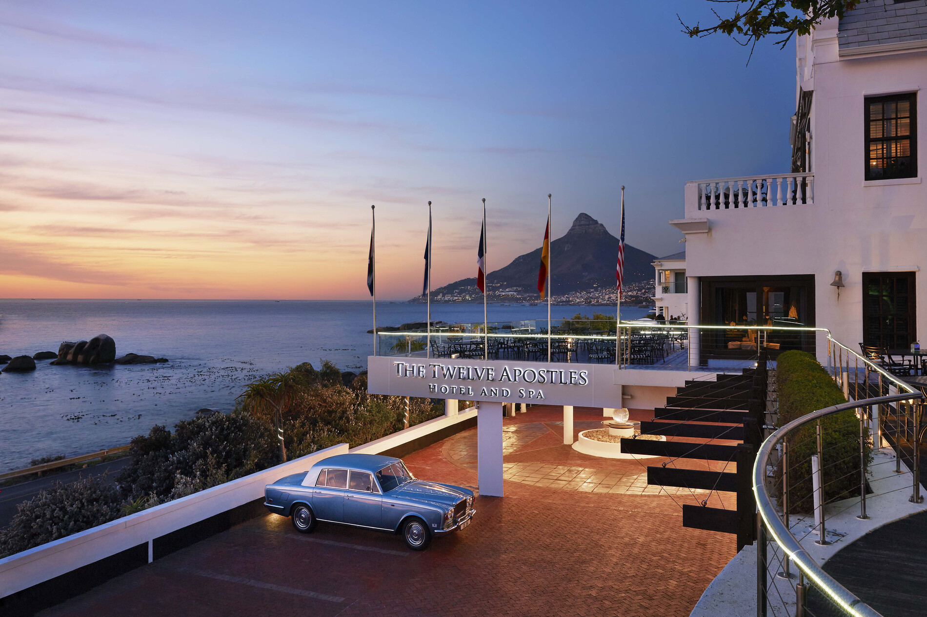 The Twelve Apostles Hotel and Spa on Cape Town's Atlantic coast