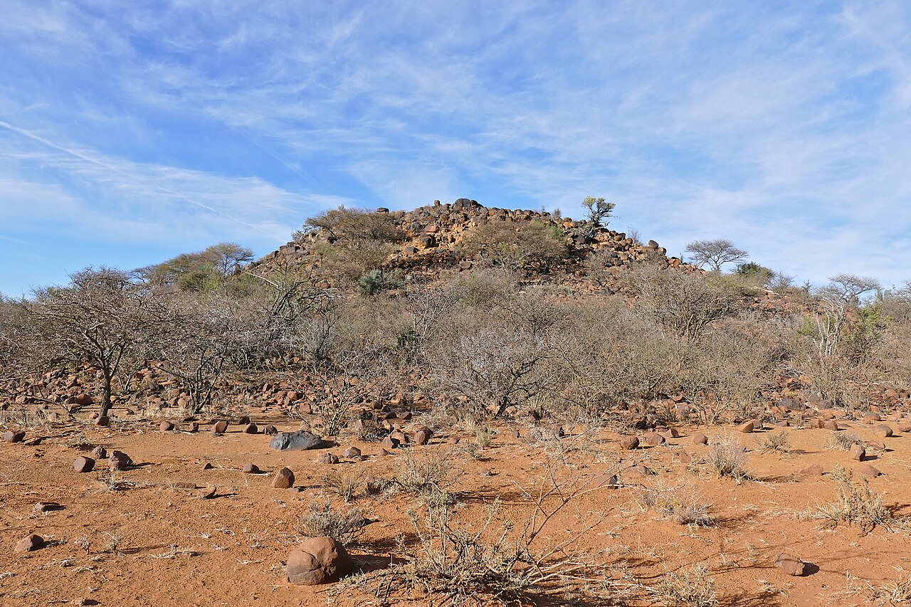 Boulder Hill and dry woodland in Mokala National Park