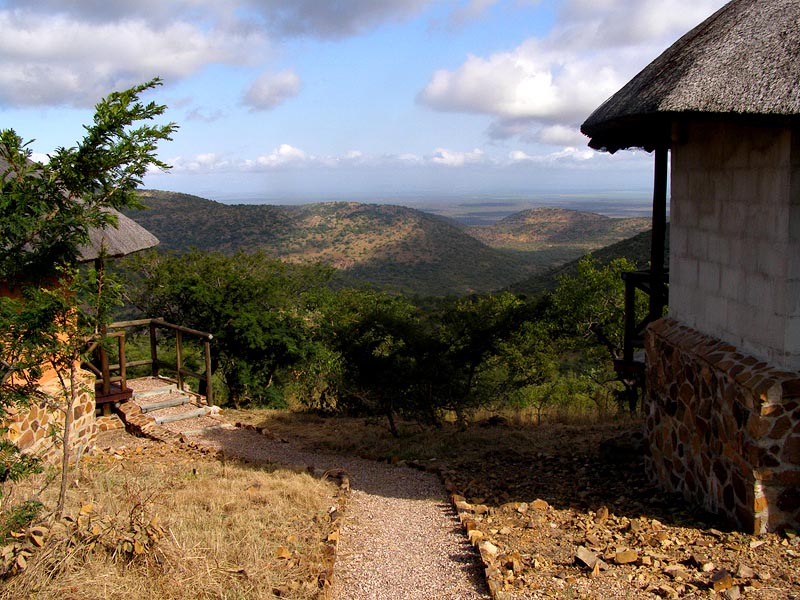 Broad hills and valley landscape photographed at Magadzavane in Mlawula Nature Reserve