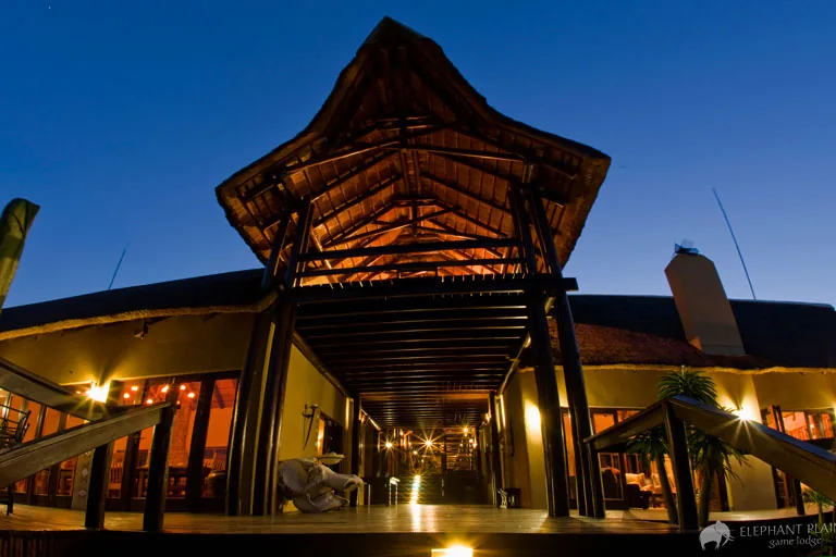 Main lodge at Elephant Plains Game Lodge in Sabi Sand